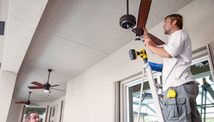 ceiling fan installation
